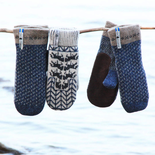 Skaftö Pattern Swedish Mittens By Ojbro Vantfabrik