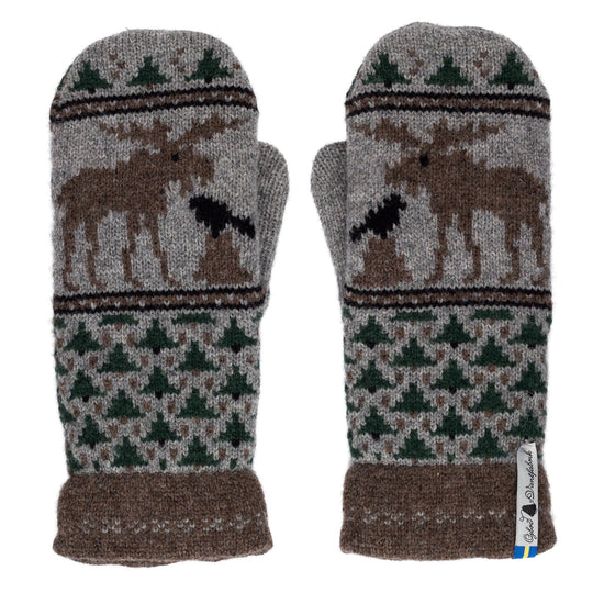 Skogen Pattern Swedish Mittens Ojbro Vantfabrik