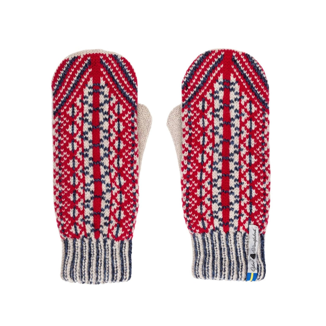 Lycksele Swedish Mittens Double Merino By Ojbro Vantfabrik