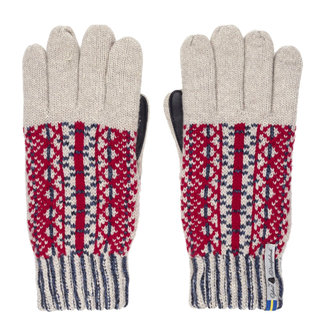 Swedish Merino Wool Touchscreen Gloves - Lycksele Pattern By Ojbro Vantfabrik