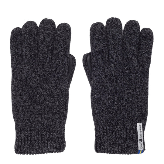 Swedish Merino Wool Touchscreen Gloves - Karg Pattern By Ojbro Vantfabrik