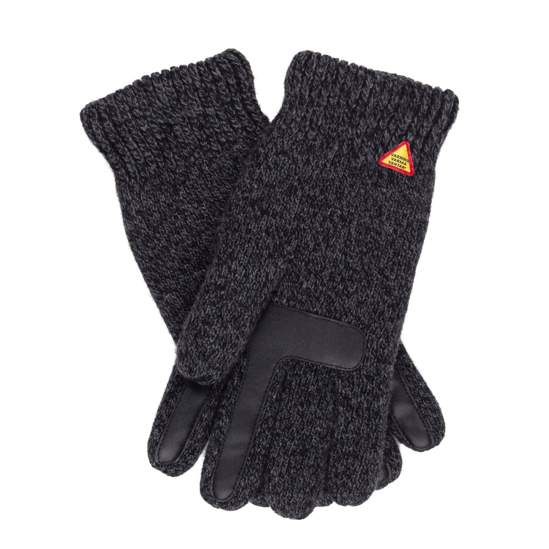 Swedish Merino Wool Touchscreen Gloves - Karg Pattern By Ojbro Vantfabrik