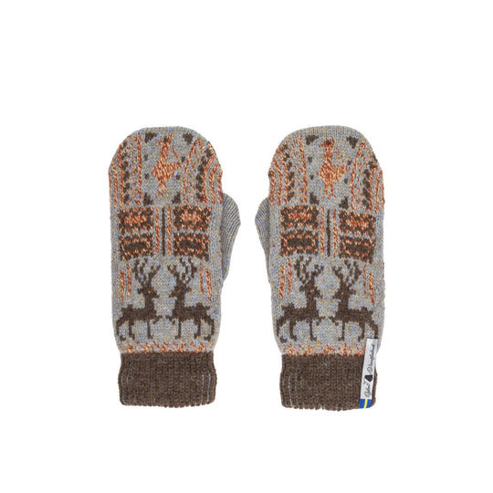 Scania Pattern Swedish Mittens By Ojbro Vantfabrik