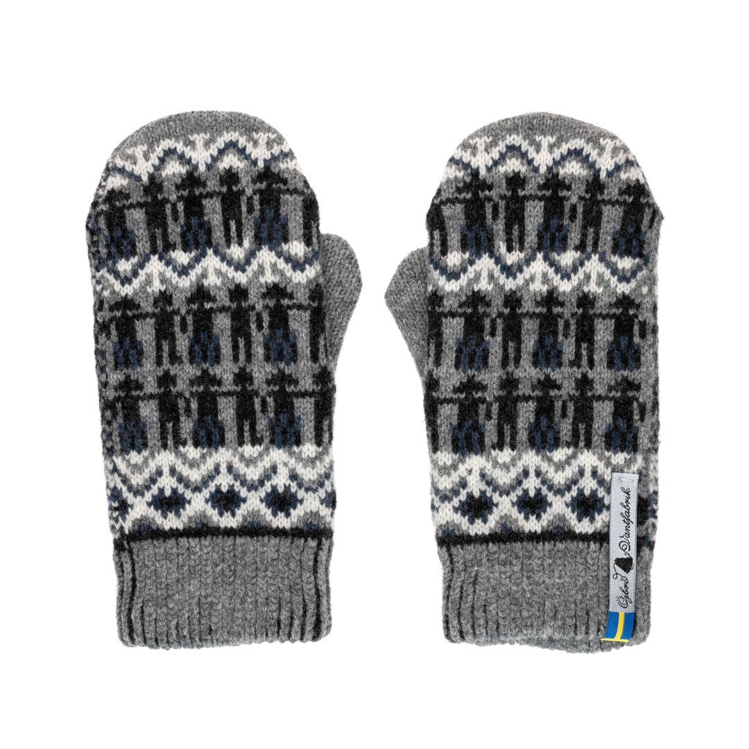Koren Pattern Swedish Mittens By Ojbro Vantfabrik