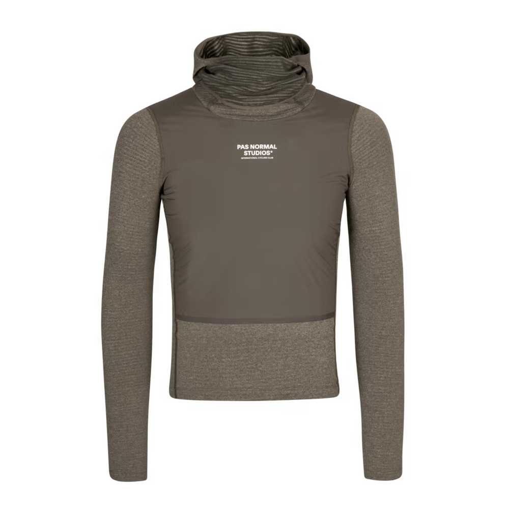 Pas Normal Studios Men's Thermal Hooded Windproof Baselayer