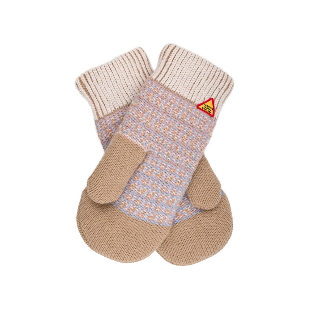 Geometri Ragna Pattern Swedish Mittens By Ojbro Vantfabrik