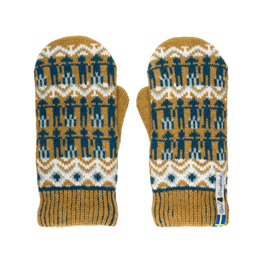 Kören Pattern Swedish Mittens By Ojbro Vantfabrik
