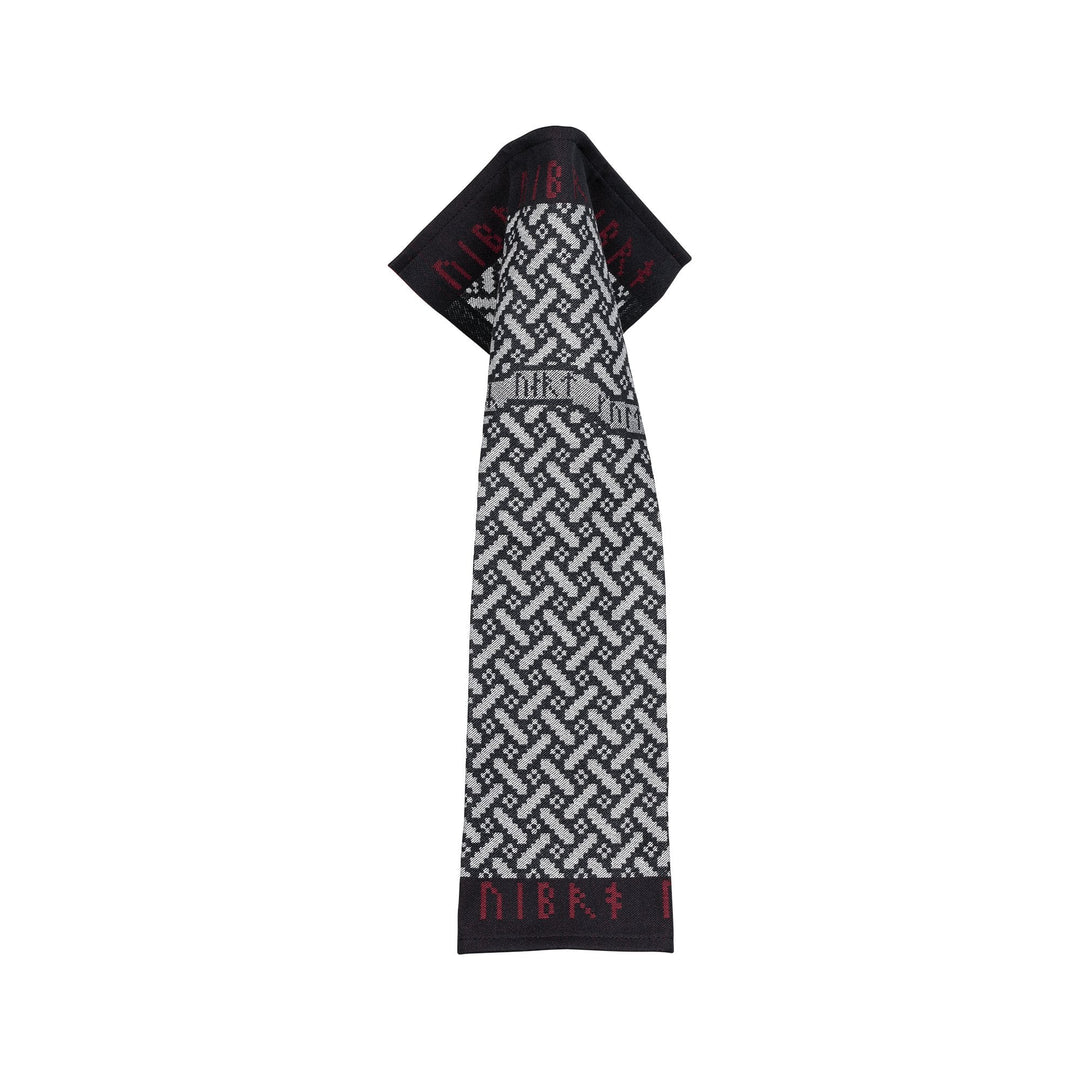 Futhark Pattern Swedish Cotton Towel By Ojbro Vantfabrik