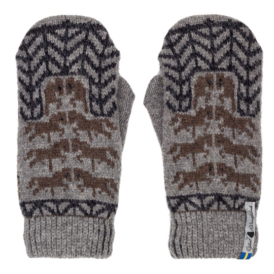Gotland Pattern Swedish Mittens By Ojbro Vantfabrik