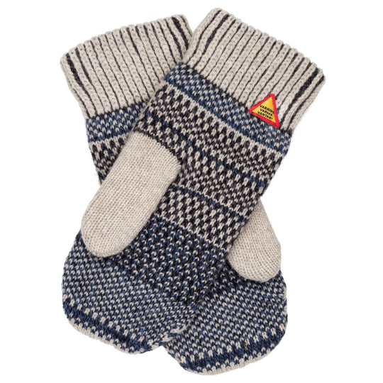 Gotland Pattern Swedish Mittens By Ojbro Vantfabrik