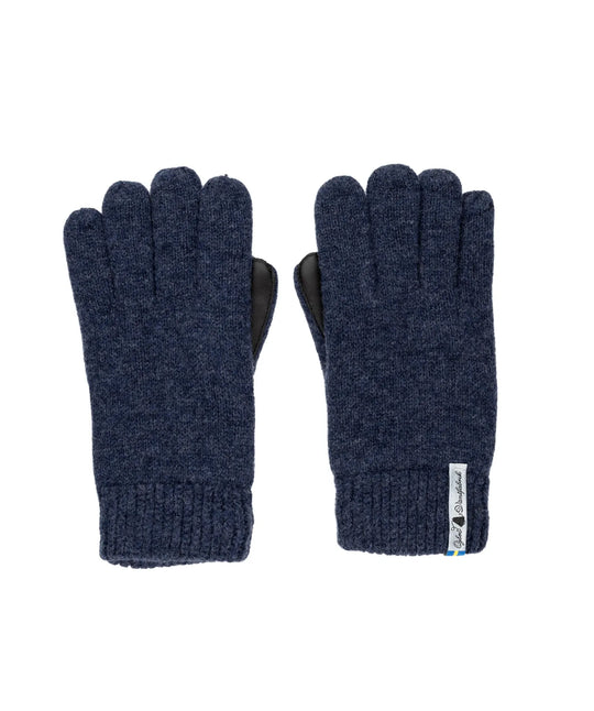 Swedish Merino Wool Touchscreen Gloves - Karg Pattern By Ojbro Vantfabrik