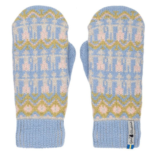 Kören Pattern Swedish Mittens By Ojbro Vantfabrik