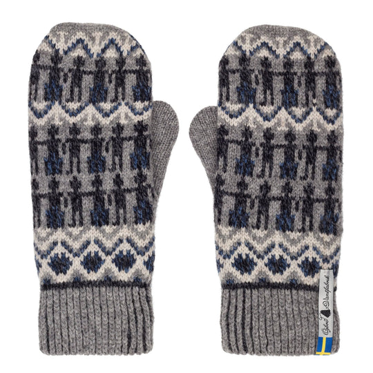 Kören Pattern Swedish Mittens By Ojbro Vantfabrik