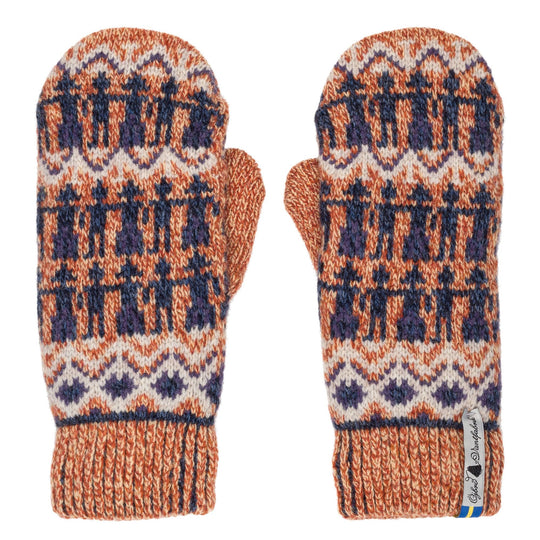 Kören Pattern Swedish Mittens By Ojbro Vantfabrik