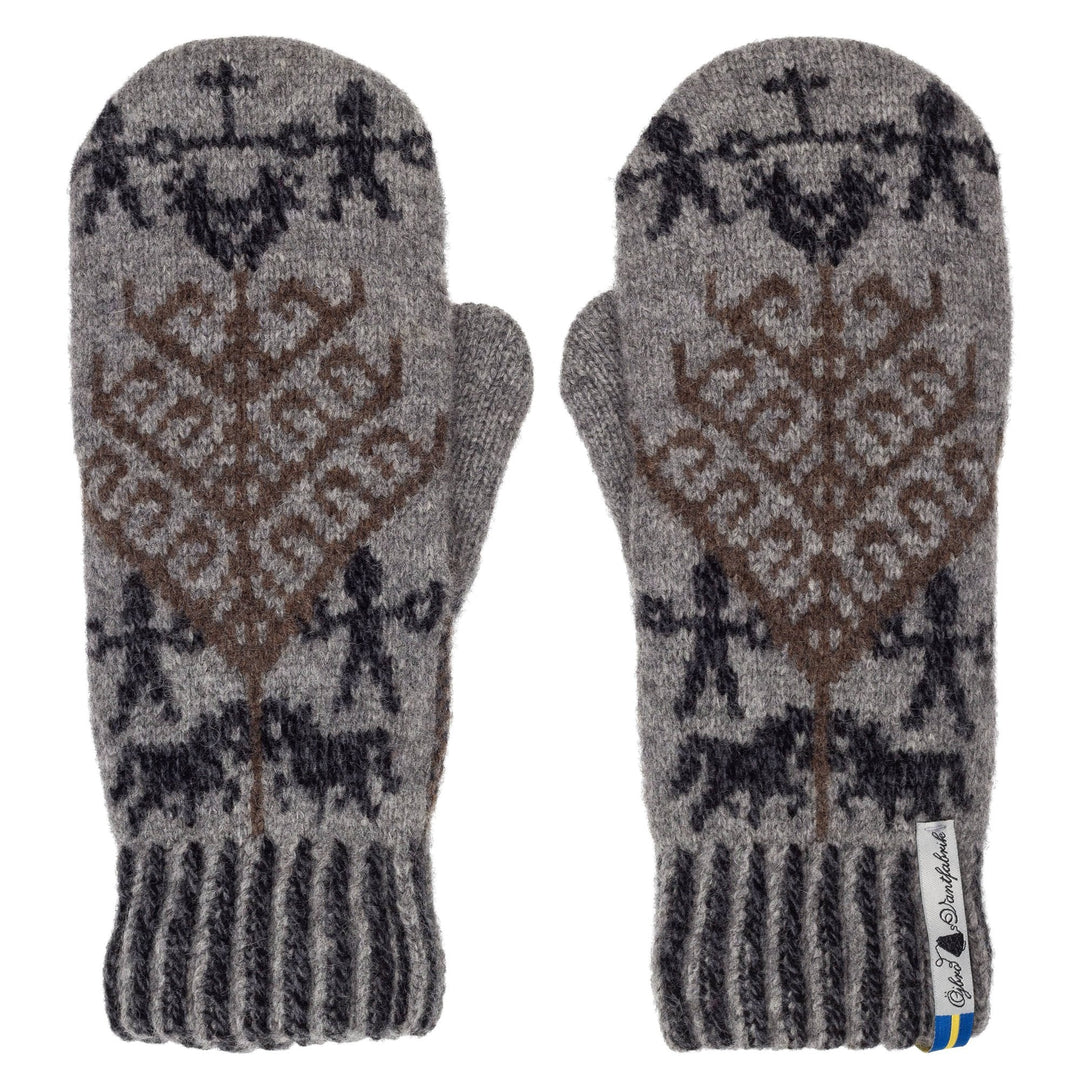 Yggdrasil Pattern Swedish Mittens By Ojbro Vantfabrik