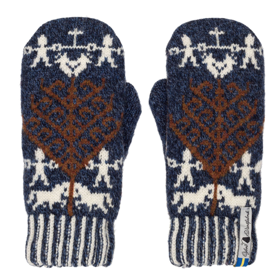 Yggdrasil Pattern Swedish Mittens By Ojbro Vantfabrik