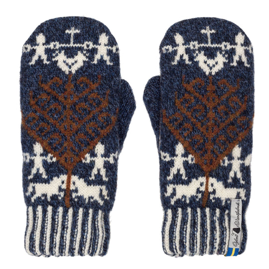 Yggdrasil Pattern Swedish Mittens By Ojbro Vantfabrik