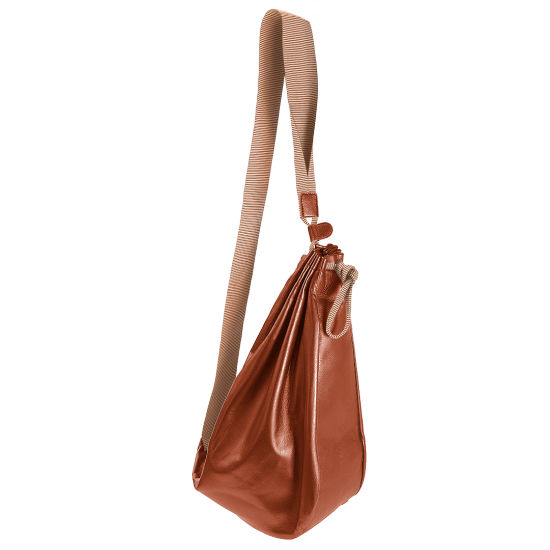 L'AT3 Leather Handbag By Marco Tadini