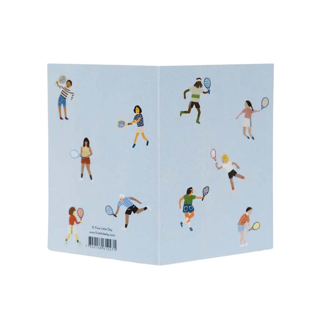 Tennis Folded Card By Fine Little Day