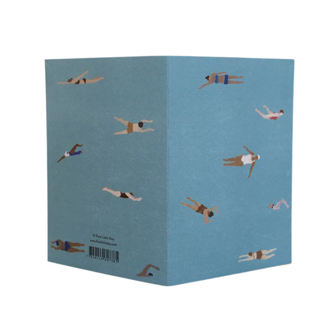 Swimmers Folded Card By Fine Little Day