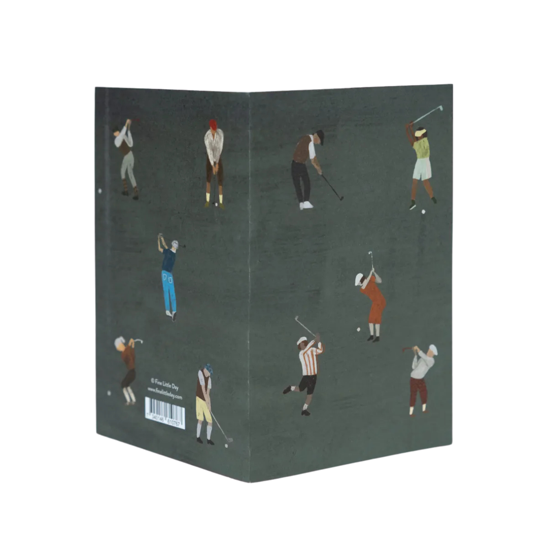 Golfers Folded Card By Fine Little Day