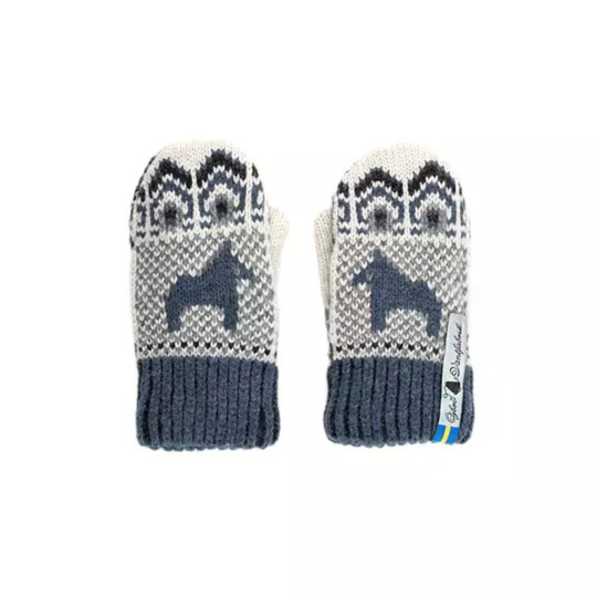 Baby - Dalarna Pattern Swedish Mittens Ojbro Vantfabrik