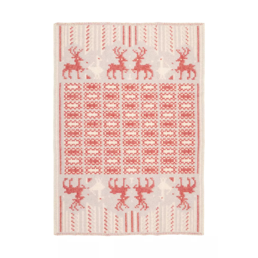 Scania Pattern Wool Blanket By Ojbro Vantfabrik