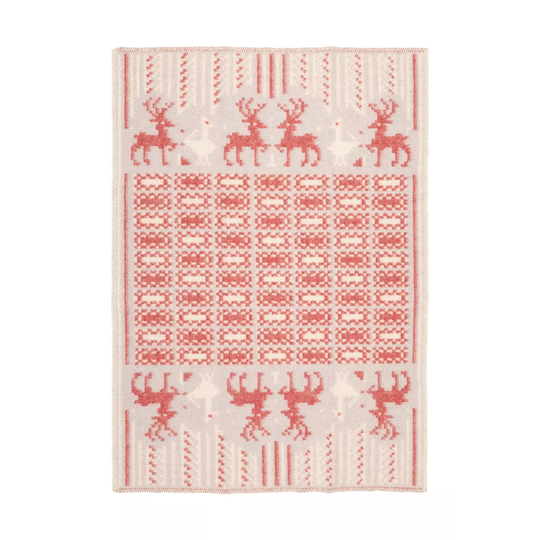 Scania Pattern Wool Blanket By Ojbro Vantfabrik