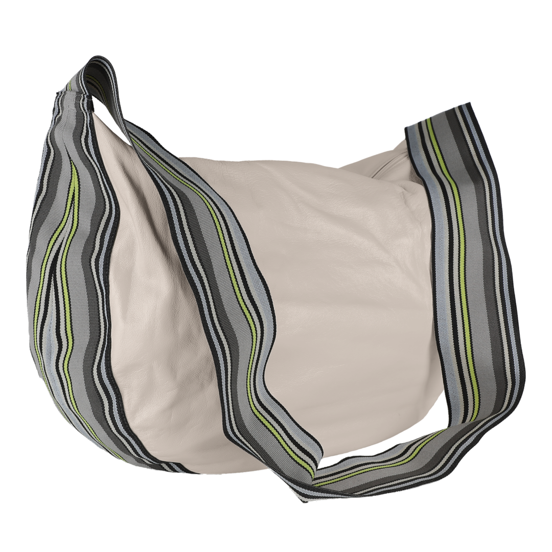 Leather Band Handbag - Marco Tadini