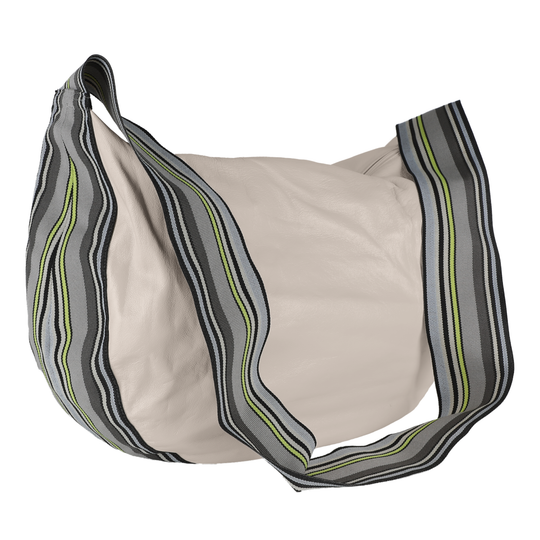 Leather Band Handbag - Marco Tadini