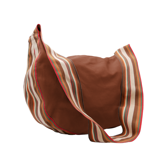 Leather Band Handbag - Marco Tadini