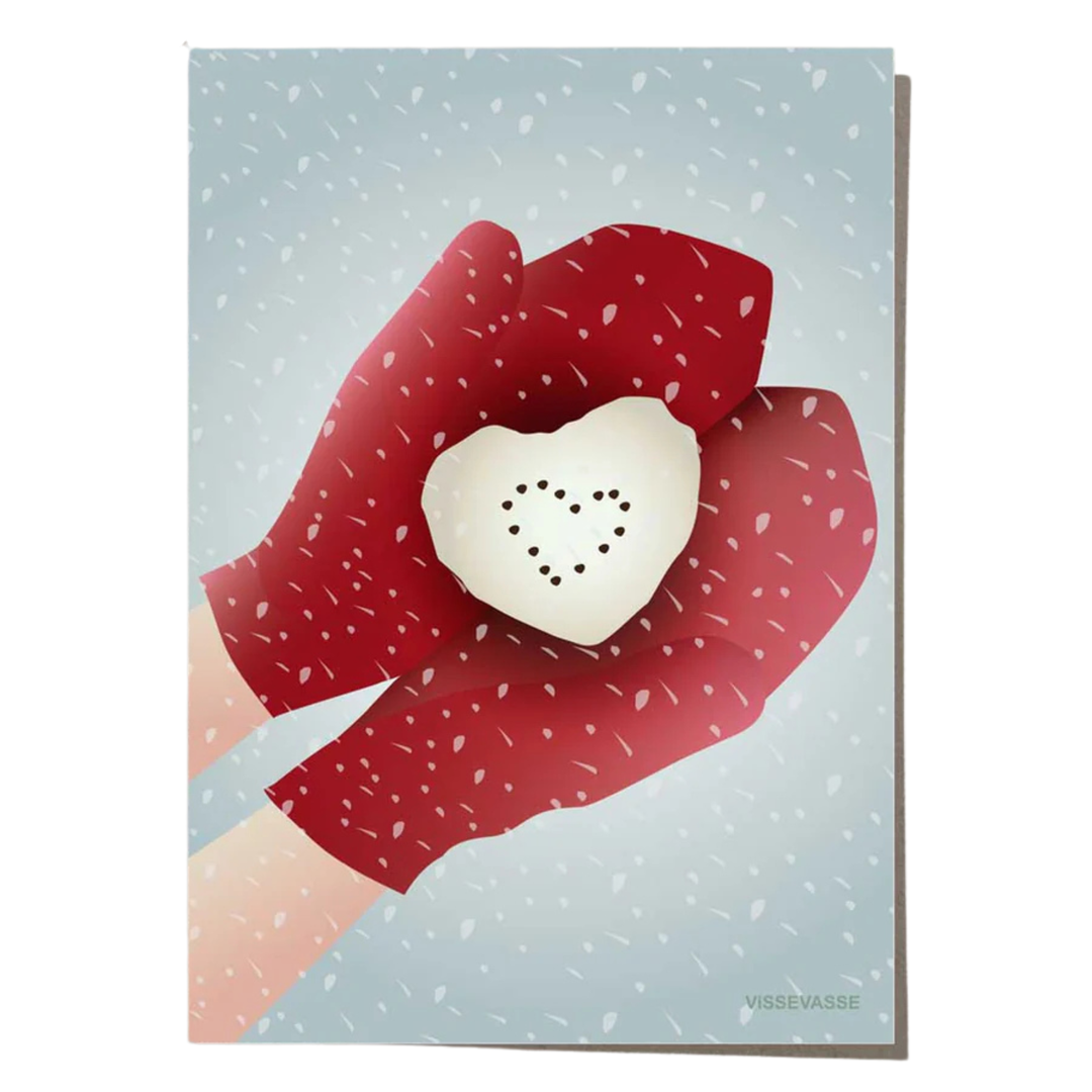 Snow Heart - Mini / Gift Tag