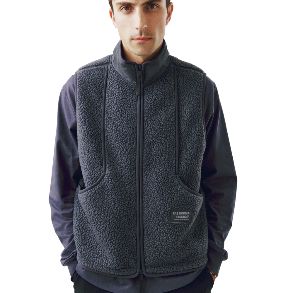 Pas Normal Studios Men's Off-Race Pile Fleece Vest