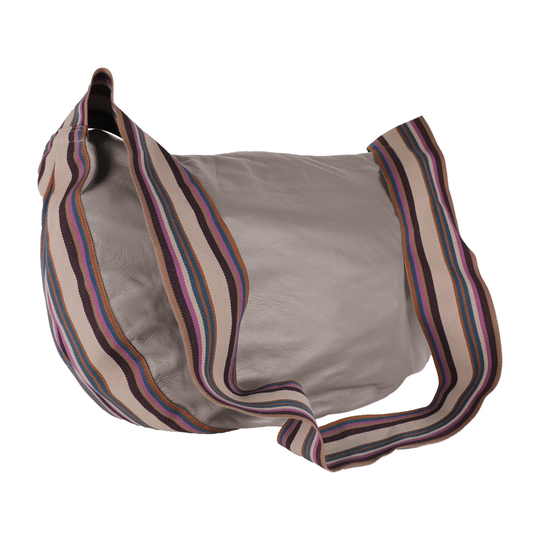 Leather Band Handbag - Marco Tadini