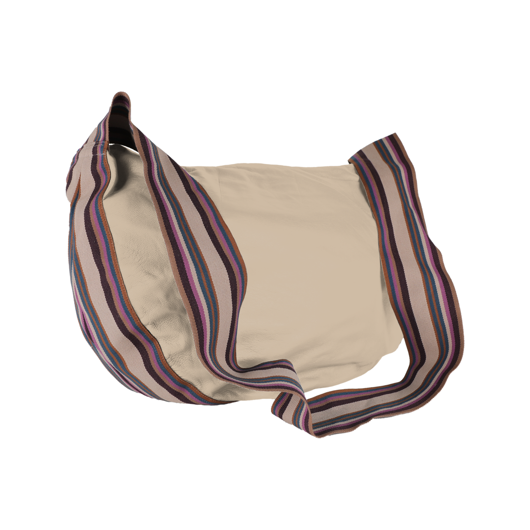 Leather Band Handbag - Marco Tadini