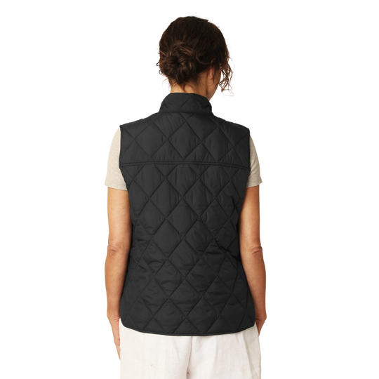 Short Quilt Vest by Ilse Jacobsen