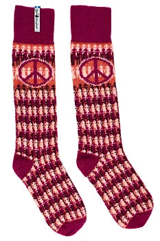 Below Knee Wool Socks- Fred Alva Pattern By Ojbro Vantfabrik
