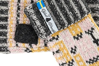 Gamla Stan Wrist Warmers By Ojbro Vantfabrik (Copy)