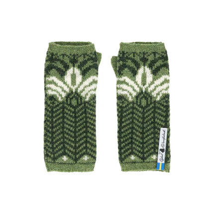 Fager Pattern Swedish Wrist Warmers By Ojbro Vantfabrik