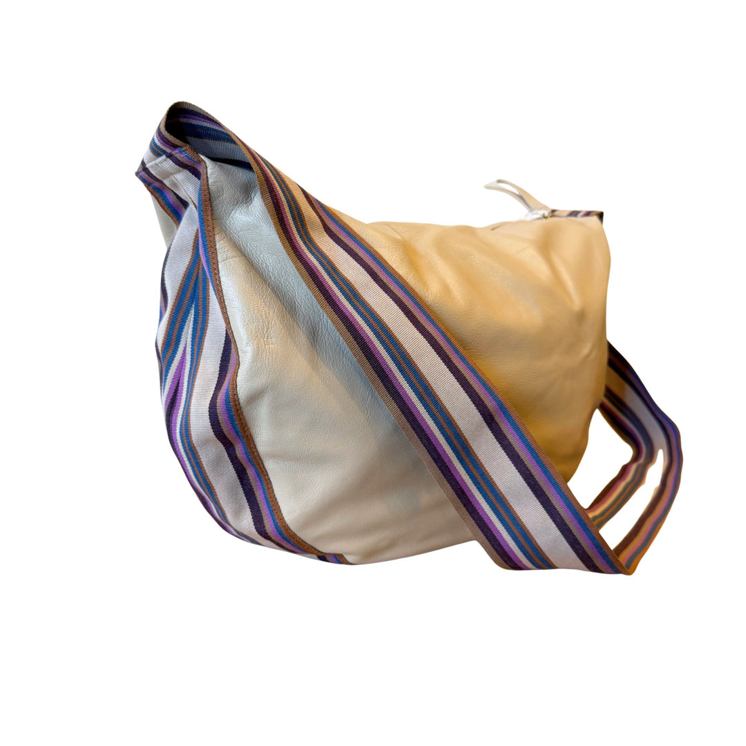 Leather Band Handbag - Marco Tadini