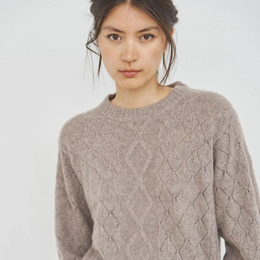 Christine Cable Sweater - Care By Me