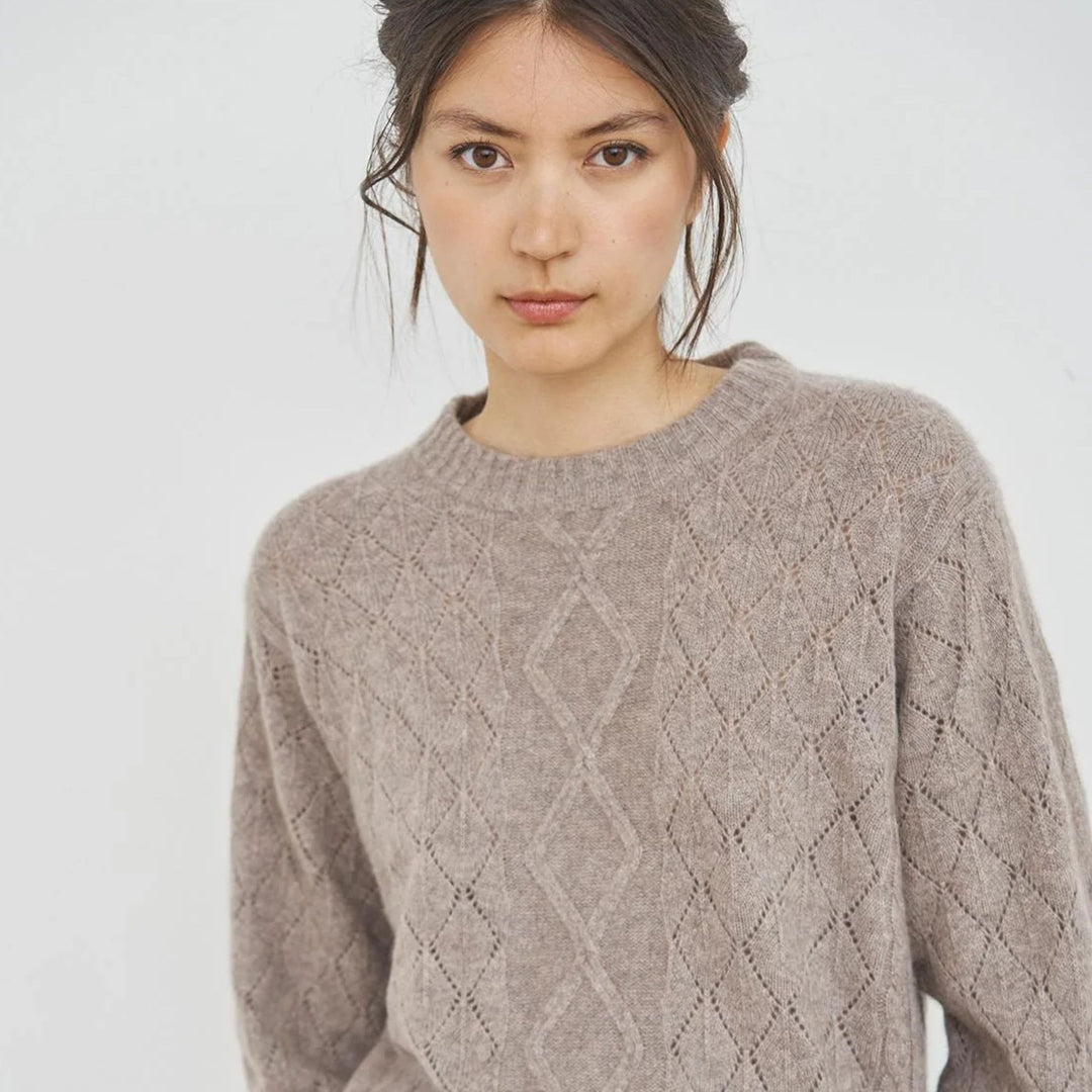 Christine Cable Sweater - Care By Me