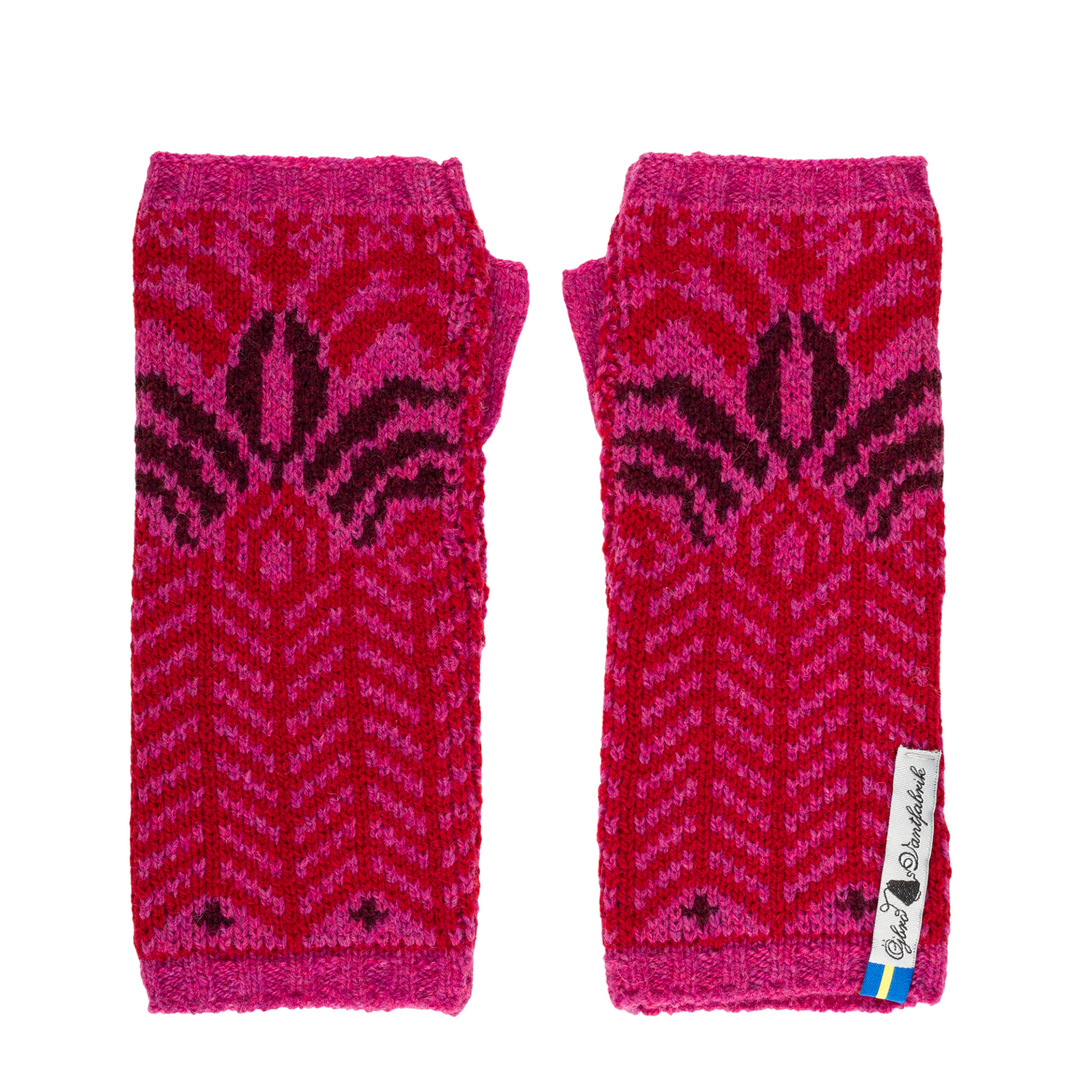 Fager Pattern Swedish Wrist Warmers By Ojbro Vantfabrik