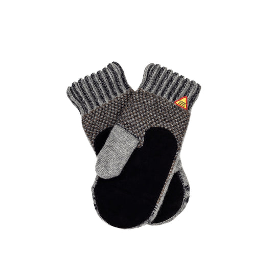 Yggdrasil Pattern Suede Palm Swedish Mittens Ojbro Vantfabrik