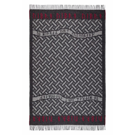 Futhark Pattern Cotton Blanket