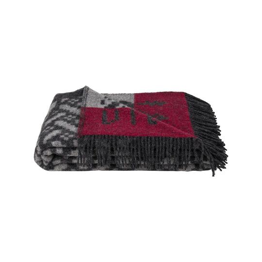 Futhark Pattern Wool Blanket Ojbro Vantfabrik